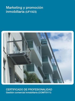 cover image of UF1923--Marketing y promoción inmobiliaria